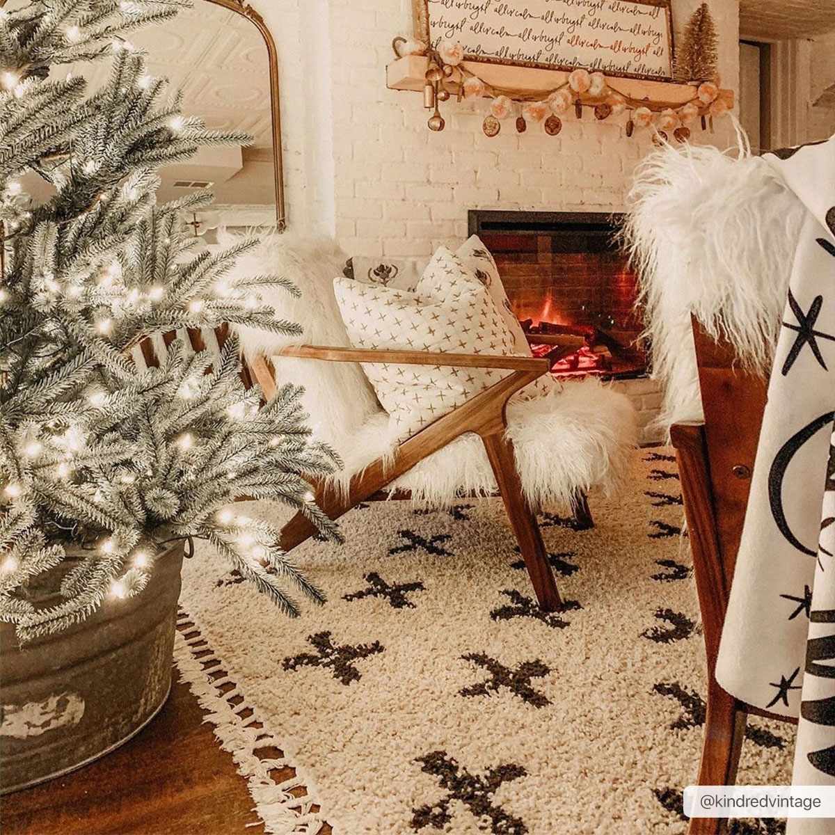 Alstead Shag Area Rug-3