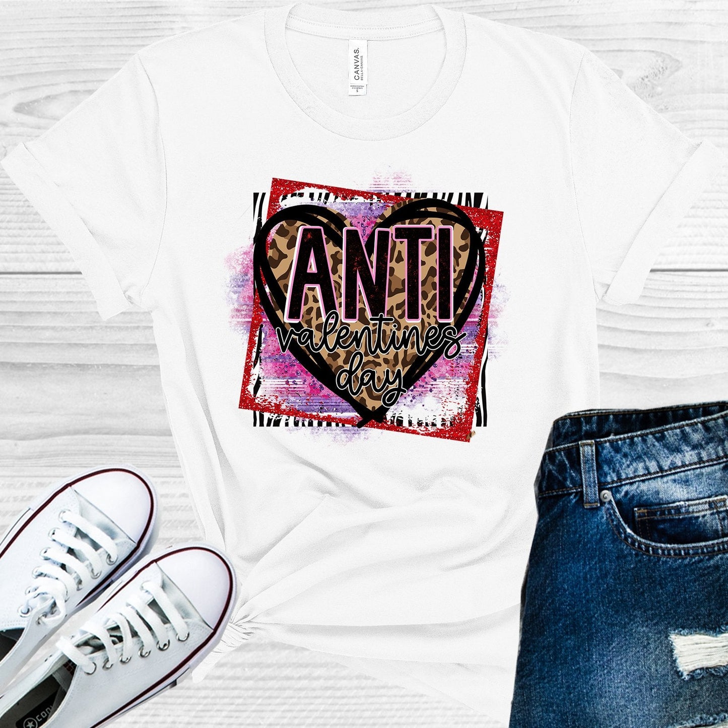 Anti Valentine's Day Graphic Tee