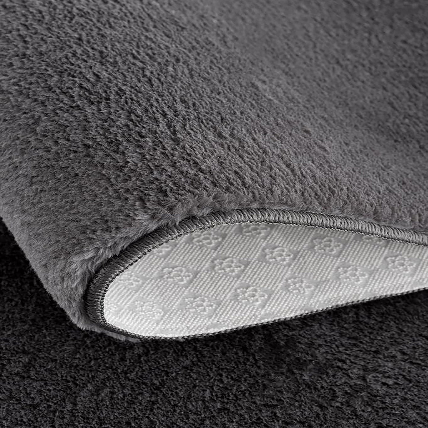 Anthracite Plush Area Rug-3