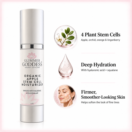Organic Apple Stem Cell Moisturizer – Anti-Aging Treatment