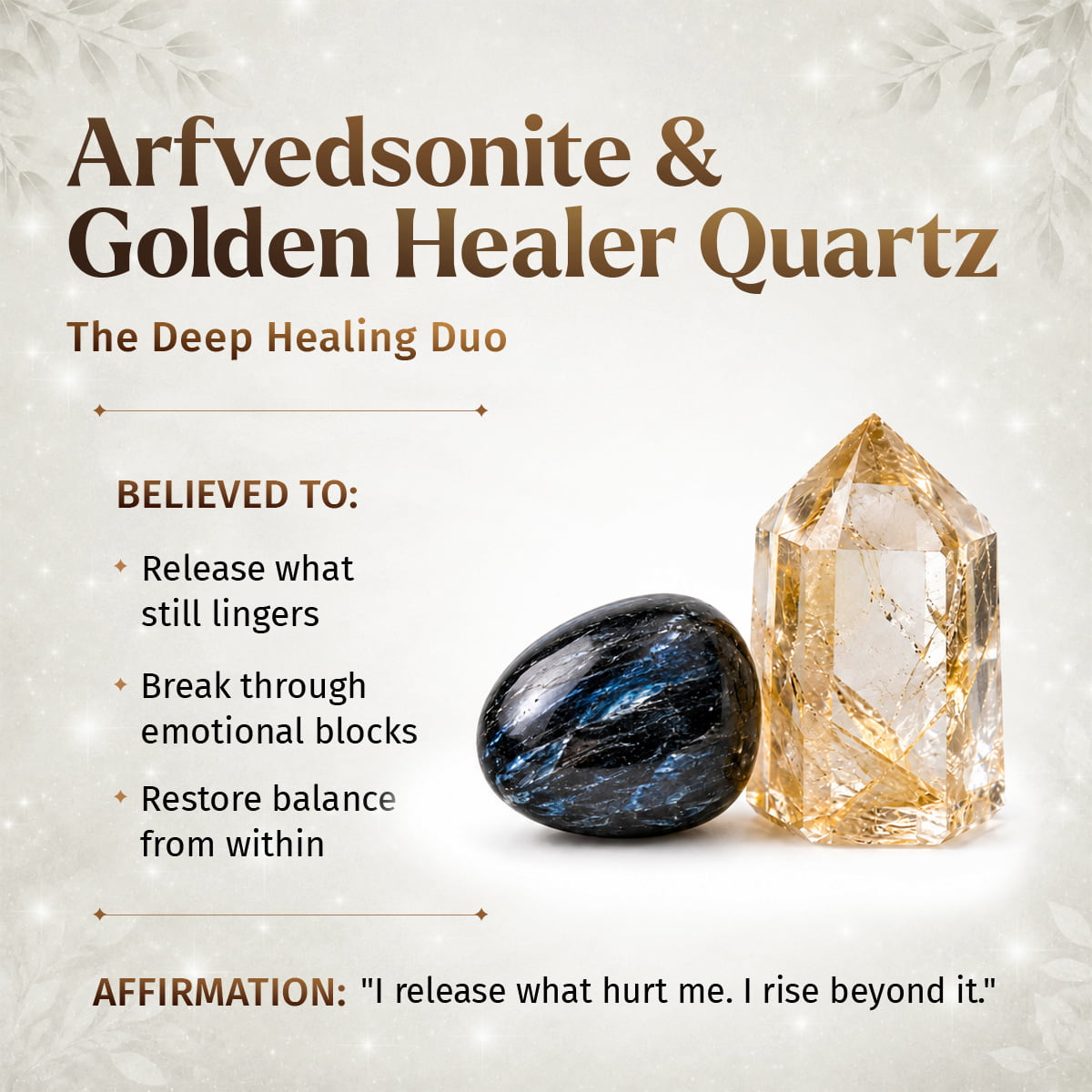 The Arfvedsonite Deep Healing Bracelet