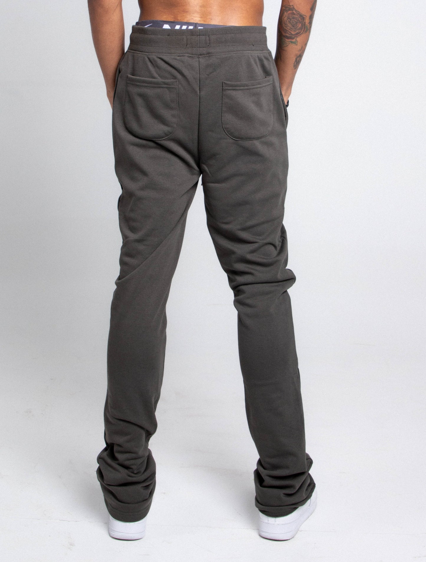 M5690-AJSKP MULTI-COLOR STACKED SWEATPANTS