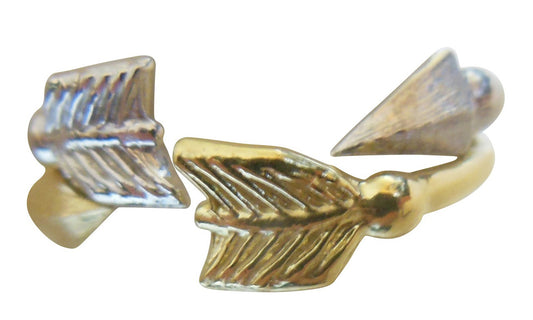 Custom Design: Arrow Stacking Rings - White Gold-18K-0
