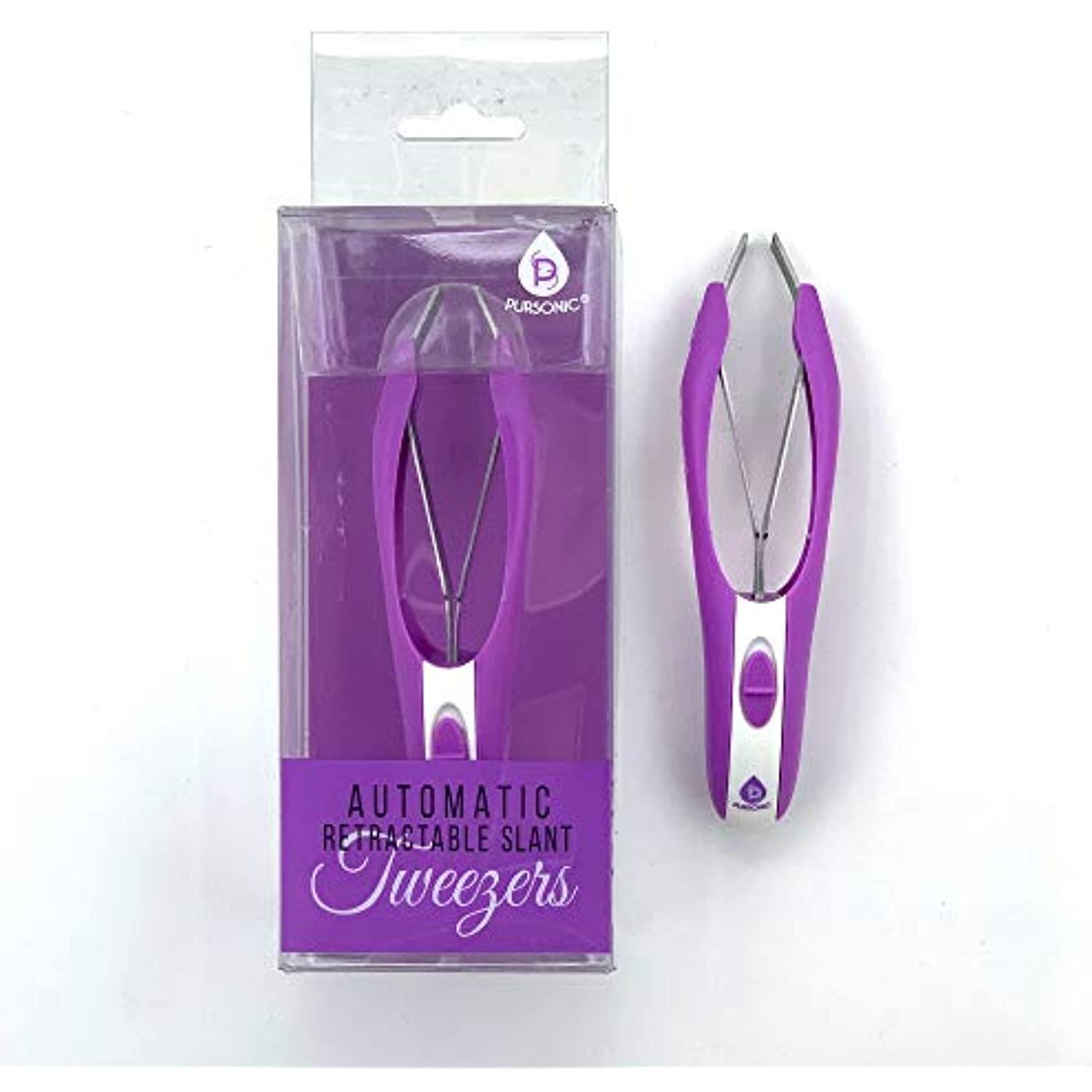Automatic Retractable Slant Tweezers-0