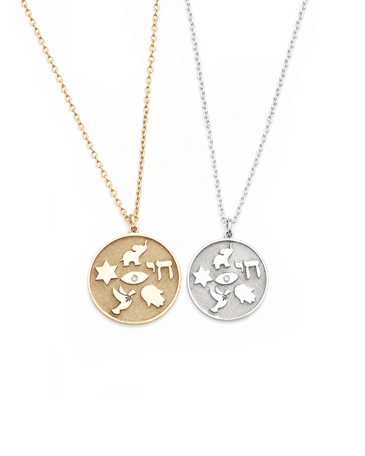 Avi Good Luck Symbols Necklace