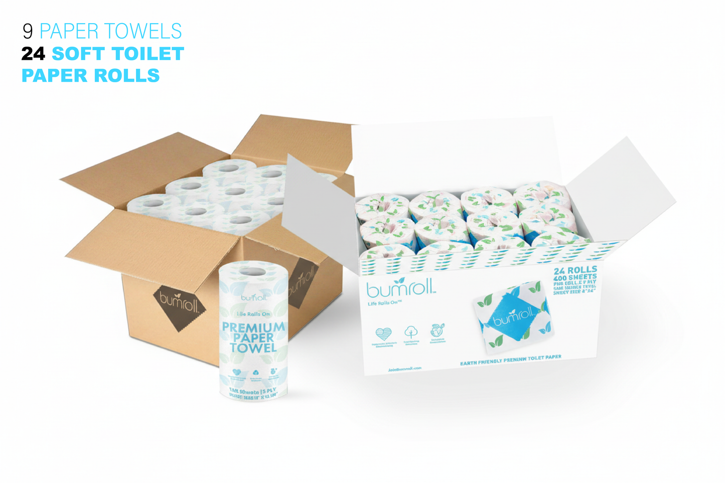 48 Recycled Toilet Rolls – Patriot Bundle-6