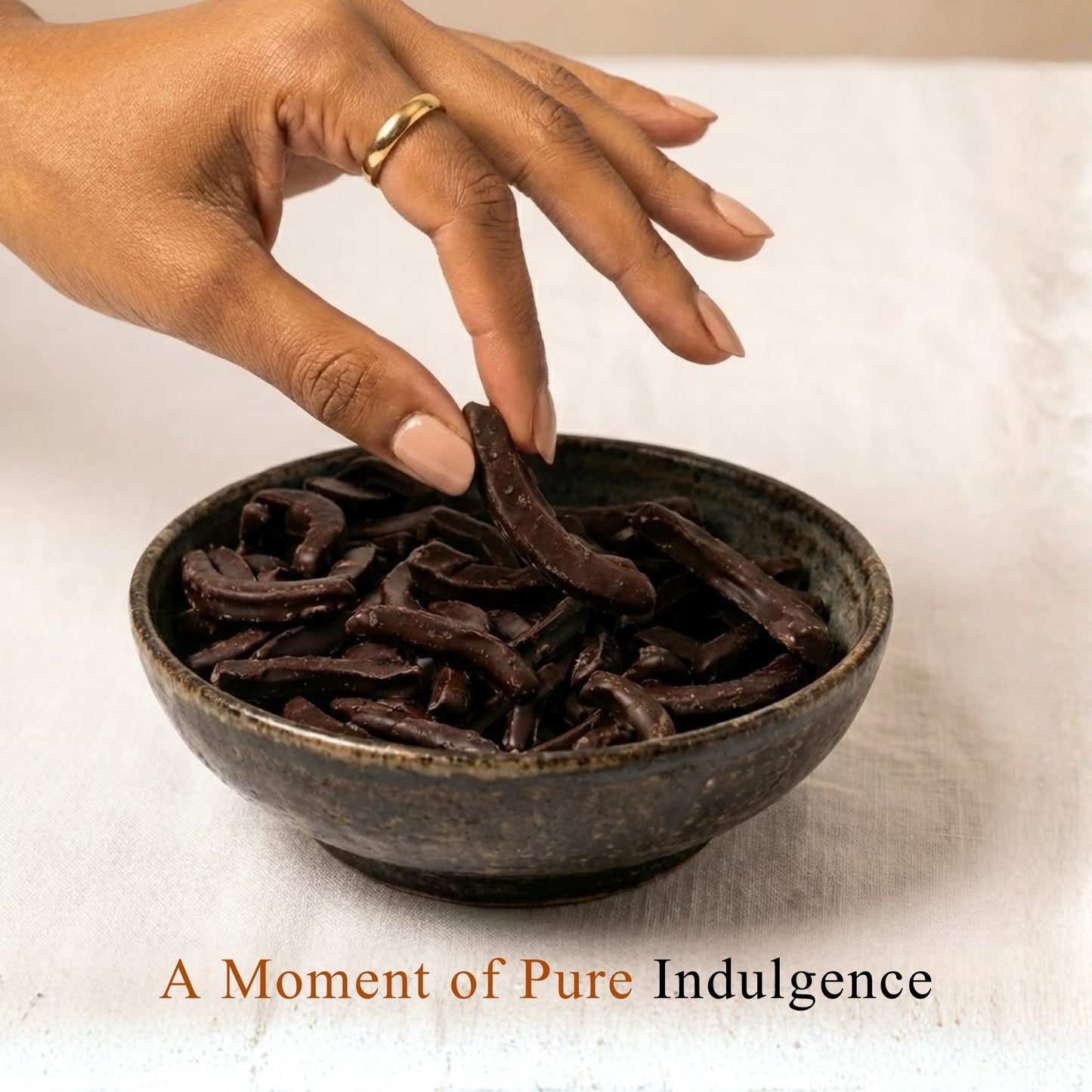 Andy Anand Dark Chocolate Orange Peels Dark Gift Box 1 lb Delicious Decadent