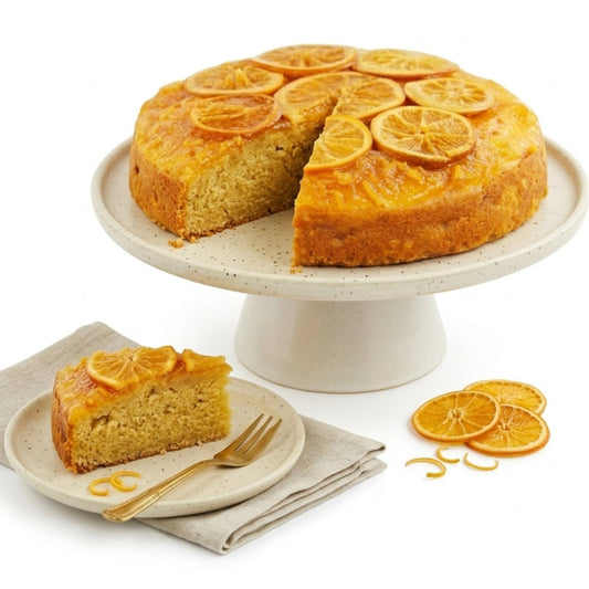 Andy Anand Orange Cake, 9-Inch, 2 lb – Hand-Baked, Fresh Orange Flavor, All-Natural Ingredients, No Preservatives, Birthday & Holiday Gift