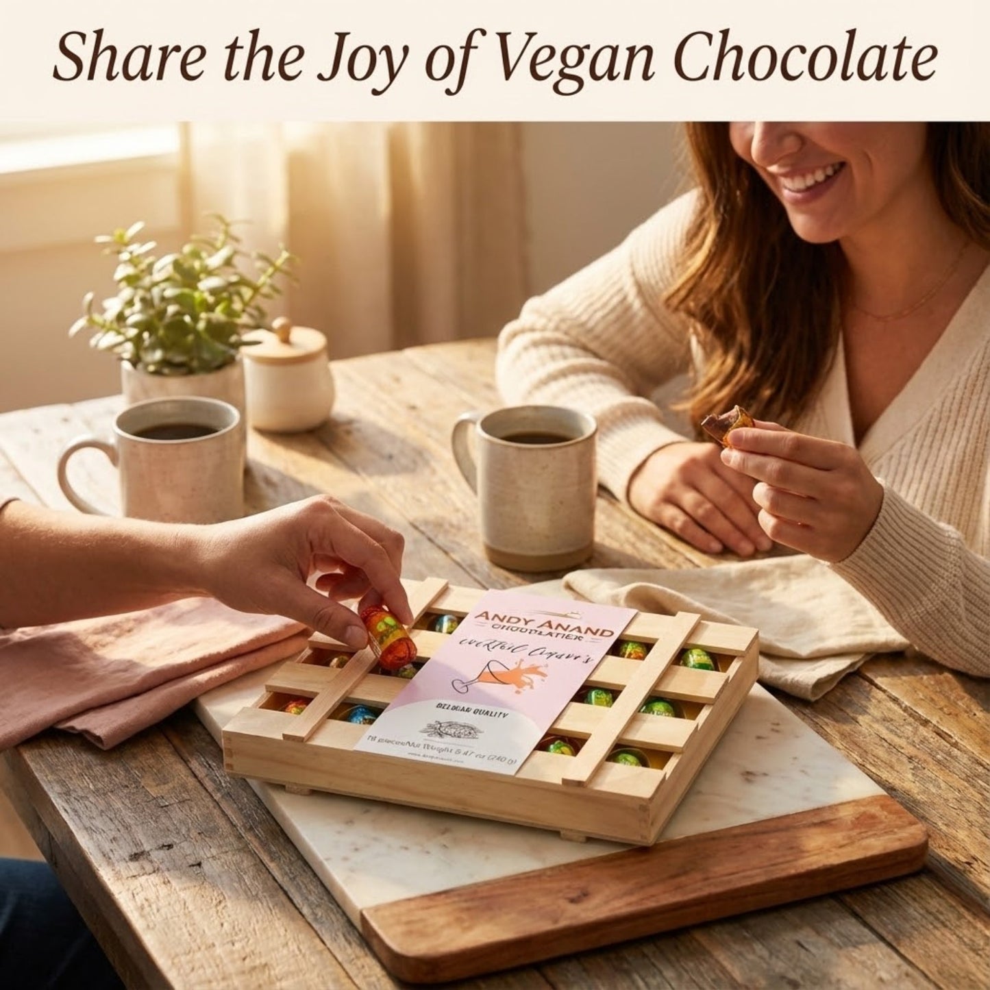 Andy Anand Cocktail Flavors, Six Unique, Non Alcoholic Vegan Chocolate Dark Chocolates, 18 Pieces, Crafted with 60% Cocoa Butter, Decadent