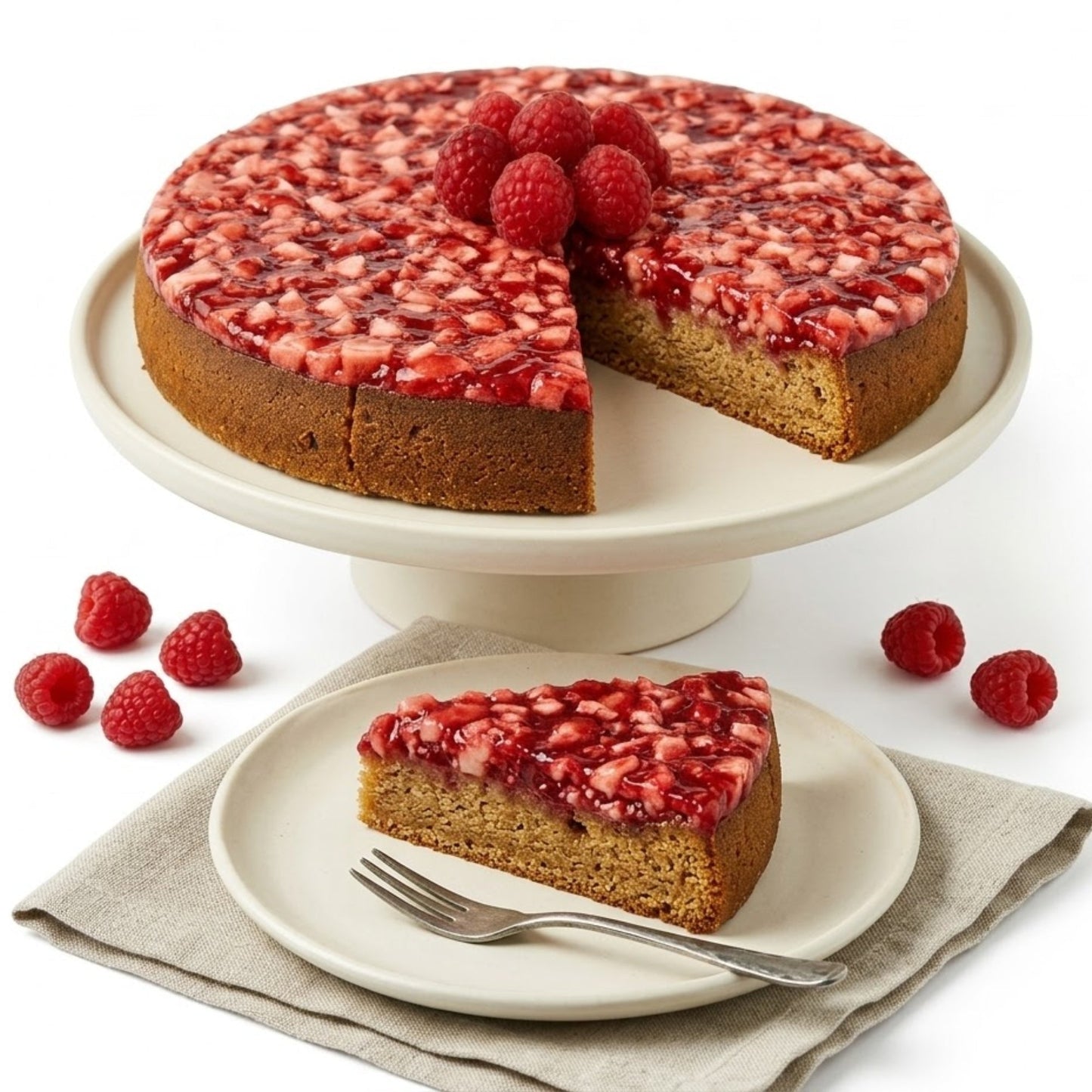 Andy Anand Sugar-Free Raspberry Coconut Chocolate Cheesecake, 9-Inch, 2.6 lb – Chocolate Truffles, Diabetic-Friendly, Birthday Gift Box