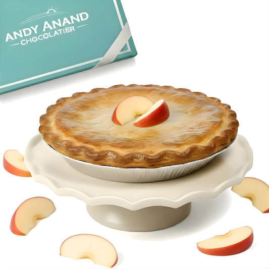 Andy Anand Fresh-Baked Apple Pie, 10-Inch, 4.5 lb – Classic American Dessert, Real Apples, Cinnamon & Flaky Crust, Birthday & Holiday Gift