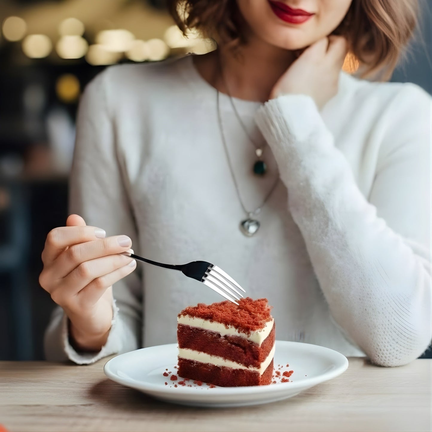 Andy Anand Sugar-Free Red Velvet Cake, 2.4 lb – Belgian Cocoa, Sugar-Free Cream Cheese Frosting, Keto & Diabetic-Friendly Birthday Gift