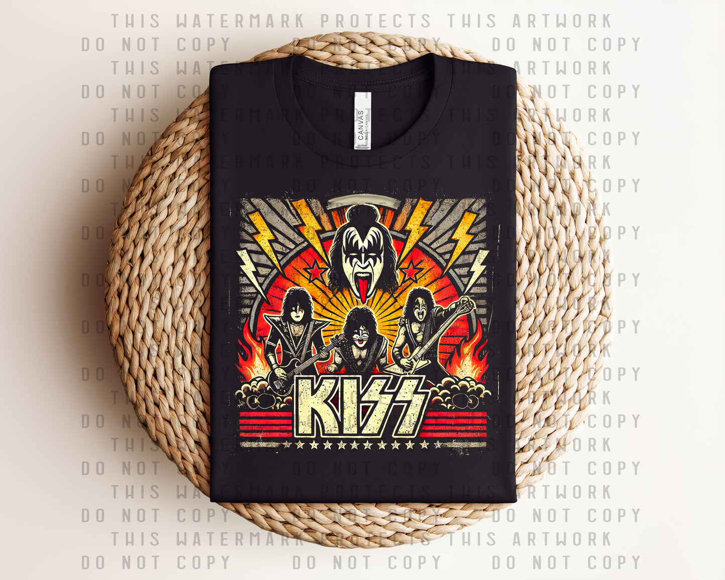 Kiss Concert Graphic Tee