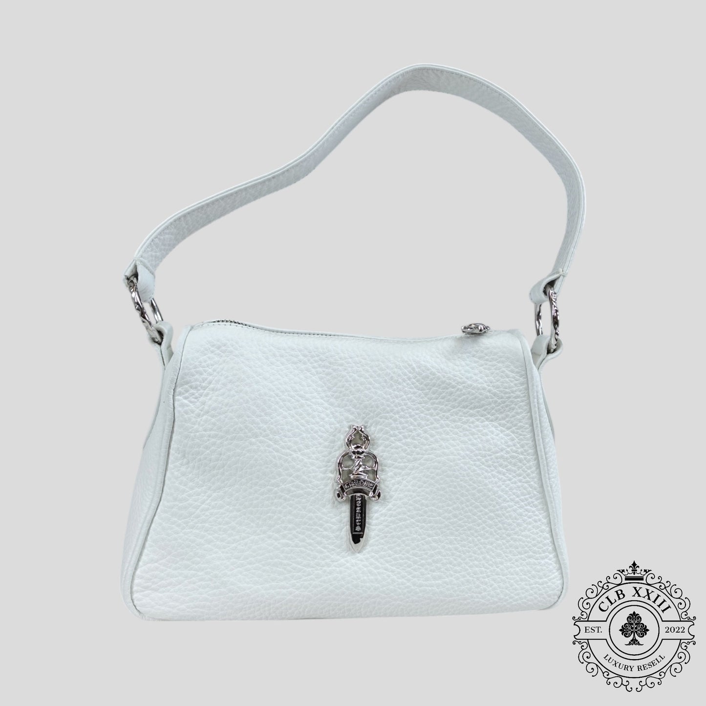 Chrome Hearts Chicken Nugget Bag in White