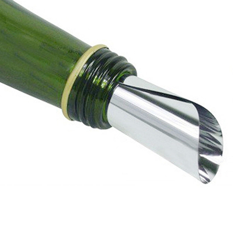 Aluminum Foil Wine Pouring Piece Round Wine Drainage Piece PET Environmental Protection Material Wine Pourer
