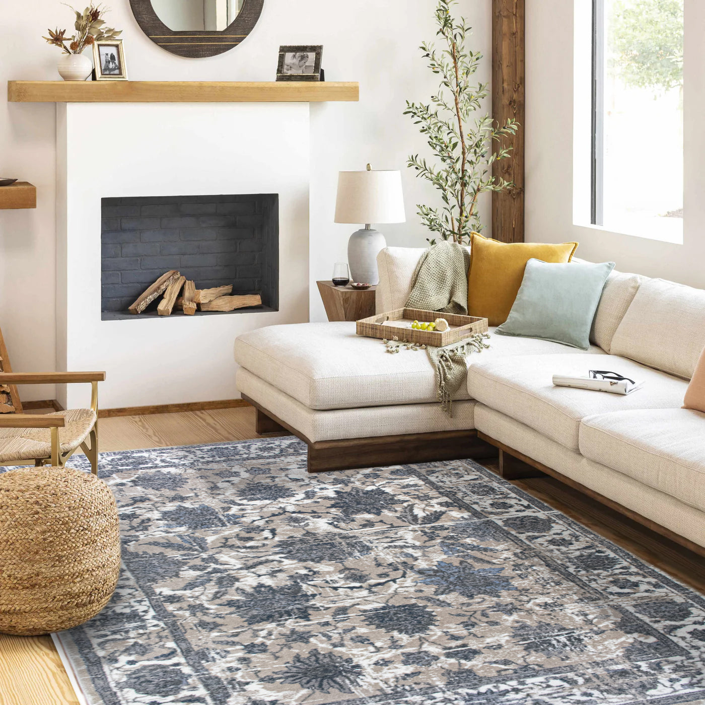 ROY's Home East Design Vintage effect Area Rugs,-2