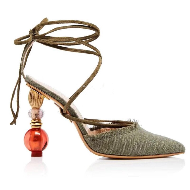 Dovereiss Fashion Women's Shoes Summer New Sexy Consice Elegant Party Shoes Strange Style Heels Sling Back Sandals 33-42