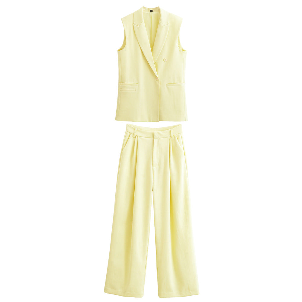 Vest and pants set
