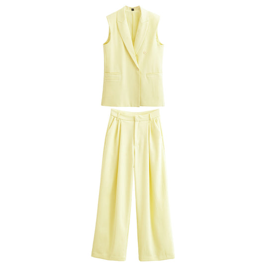 Vest and pants set