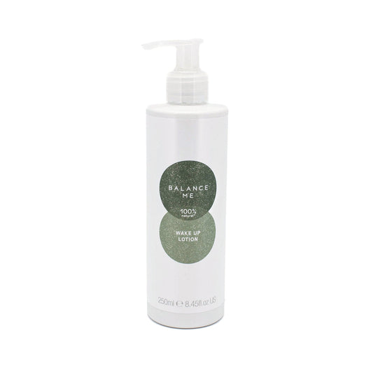 BALANCE ME Wake Up Lotion Shea Butter Red Mandrain Mint 8.45oz - Imperfect Box