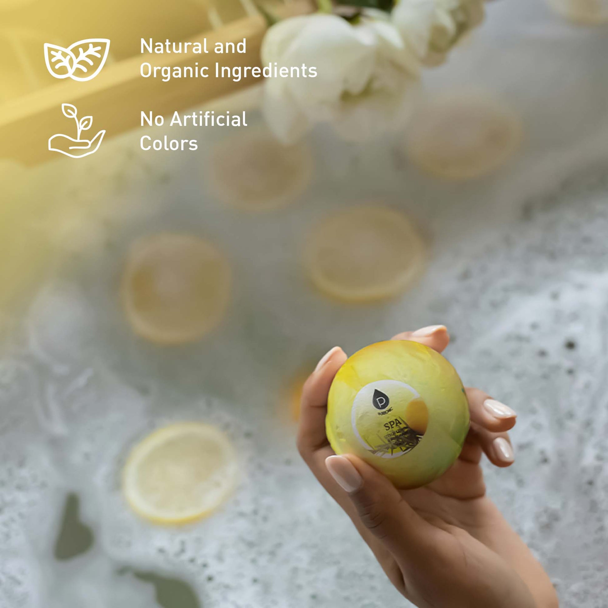 Pursonic Aromatherapy Bath Bomb Collection – Transform Your Bath into a Spa-1