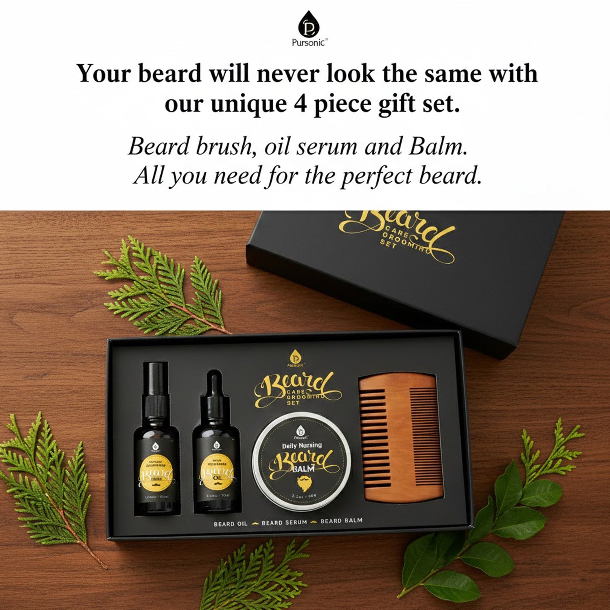 Beard Care Grooming Kit-1