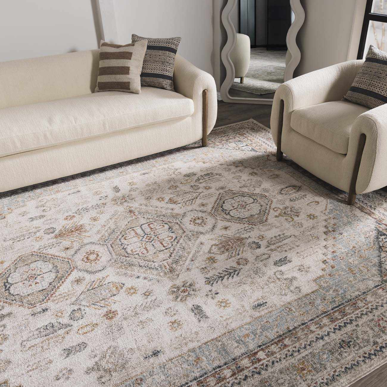 Kouta Cream Area Rug-1
