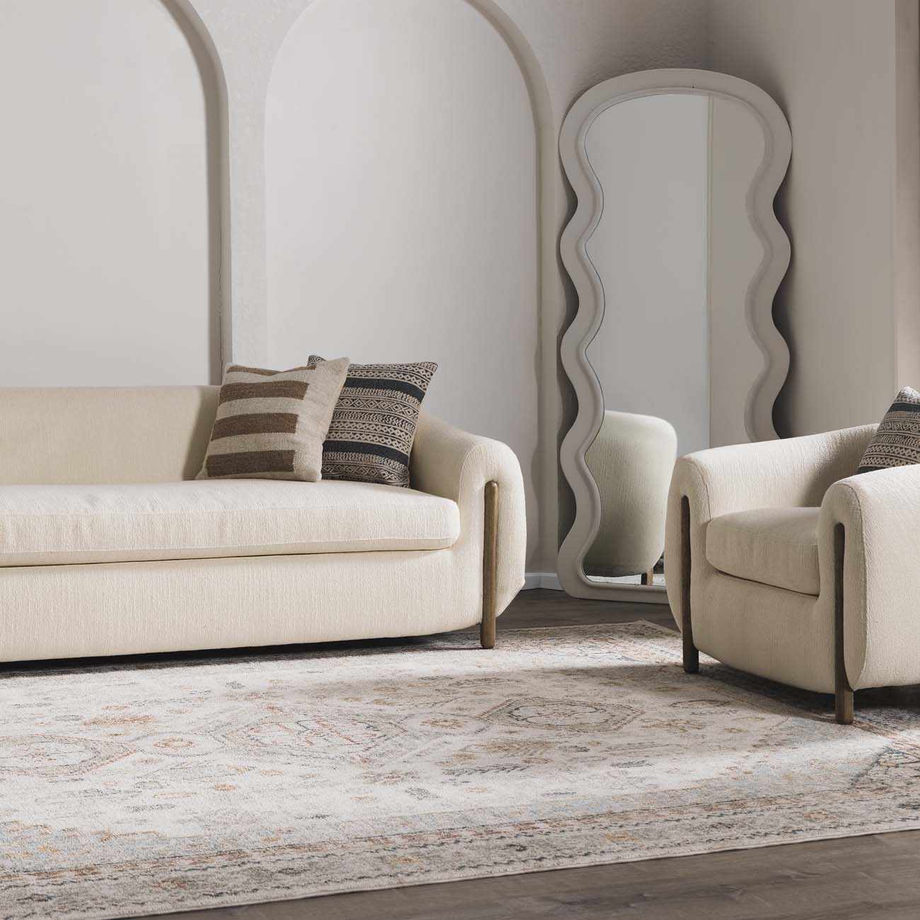 Kouta Cream Area Rug-3