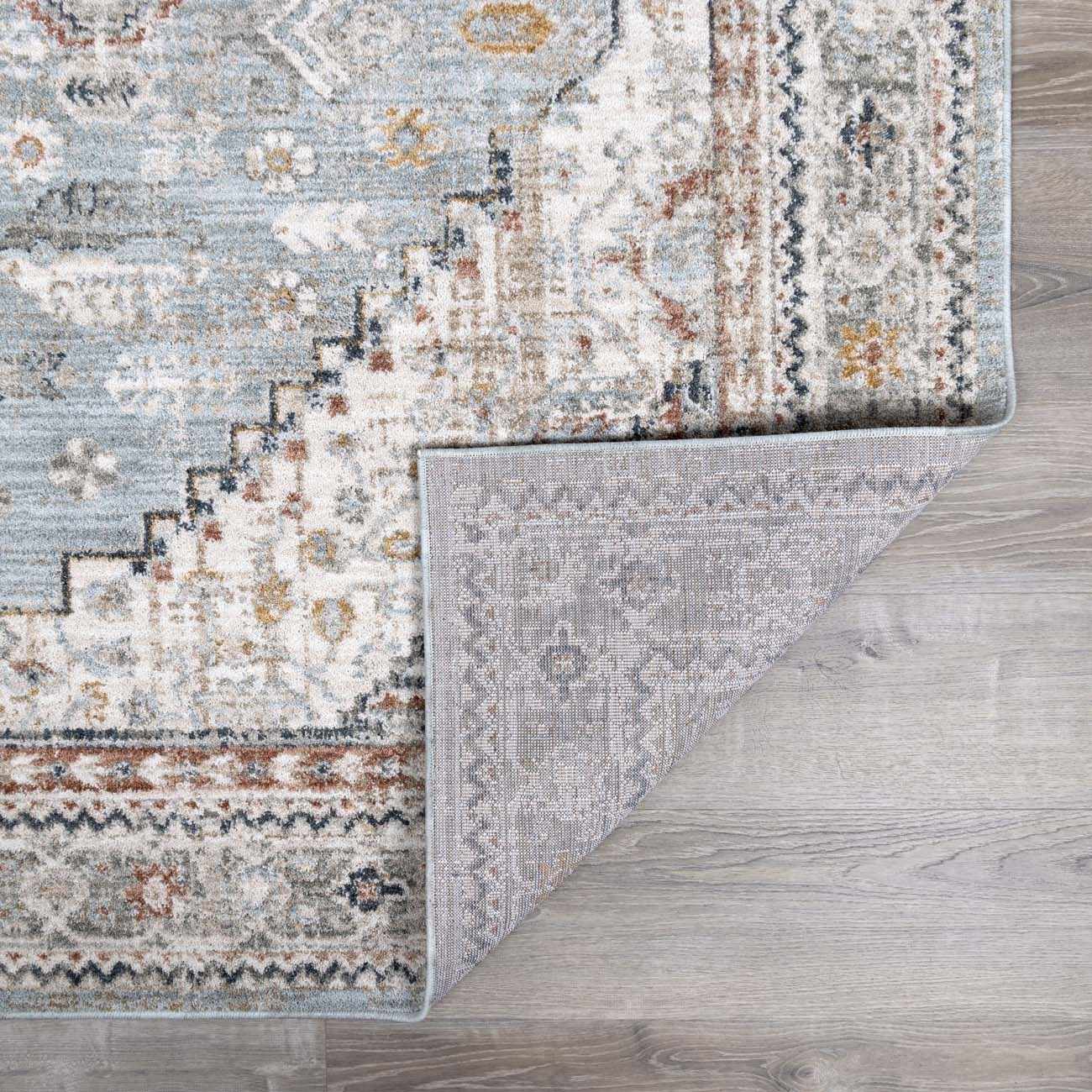 Kouta Gray Blue Area Rug-4