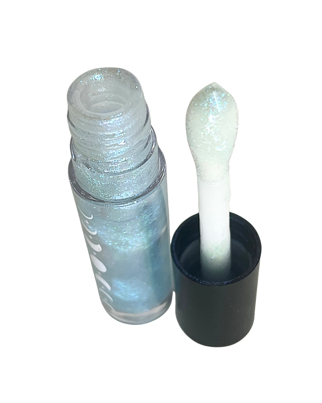 Neptune- Blue glitter lip gloss-4