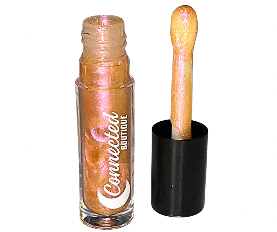 Loved Duochrome pink/gold lipgloss-3