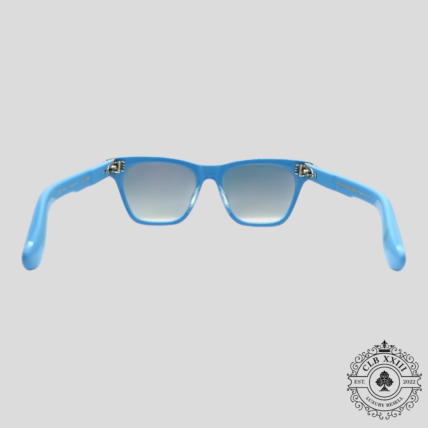 Chrome Hearts Clitterati Glasses in Blue