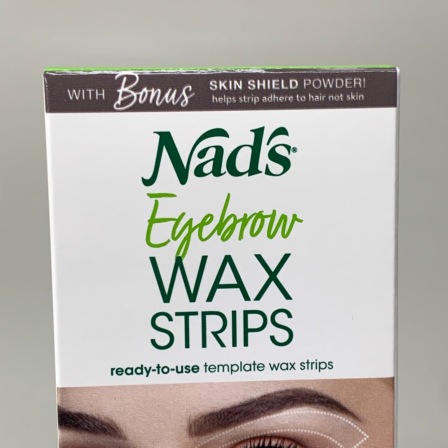 NADS 3 PK Eyebrow Wax Strips 6 Strips 6525EN06