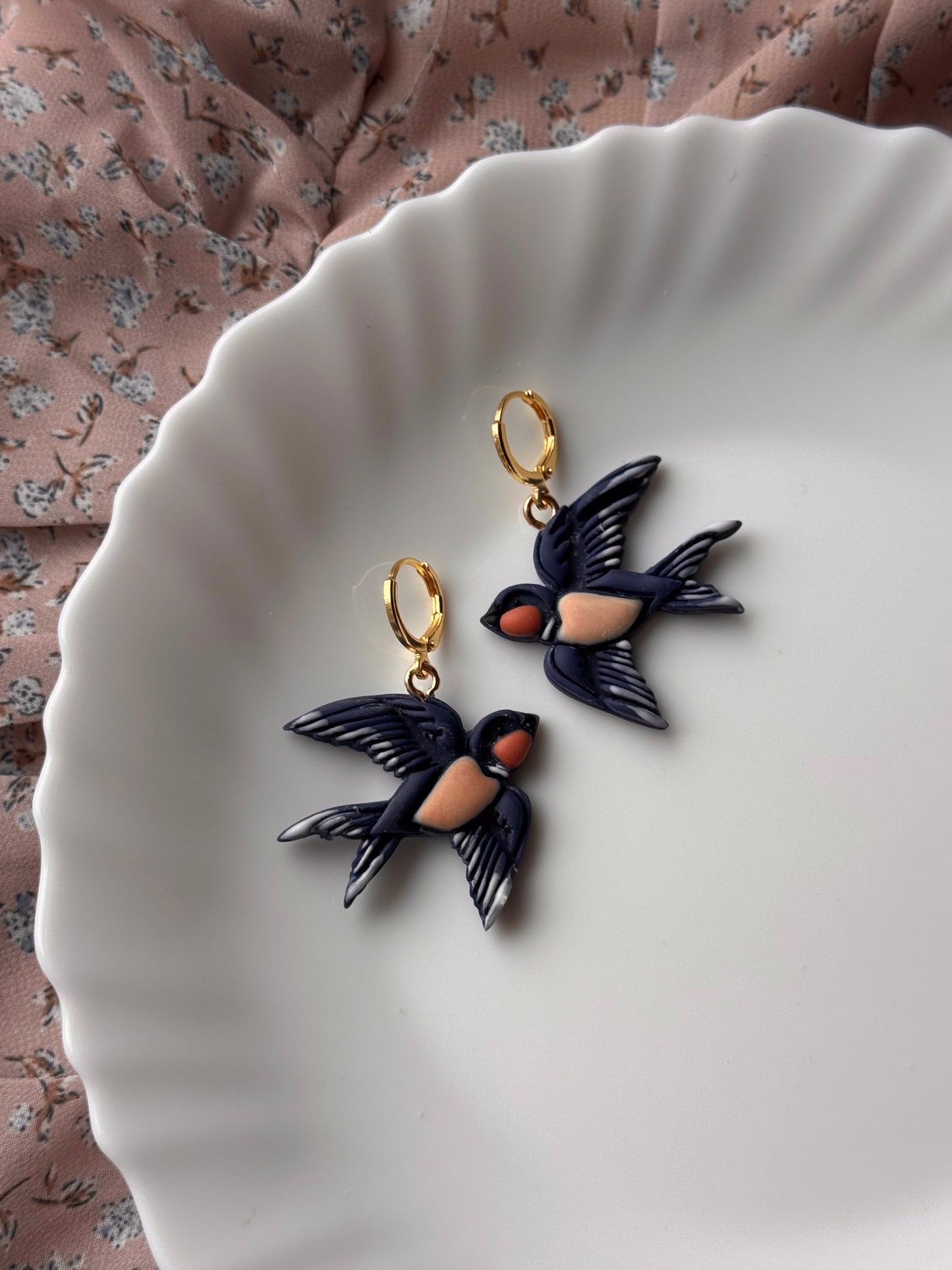 Barn Swallow Earrings