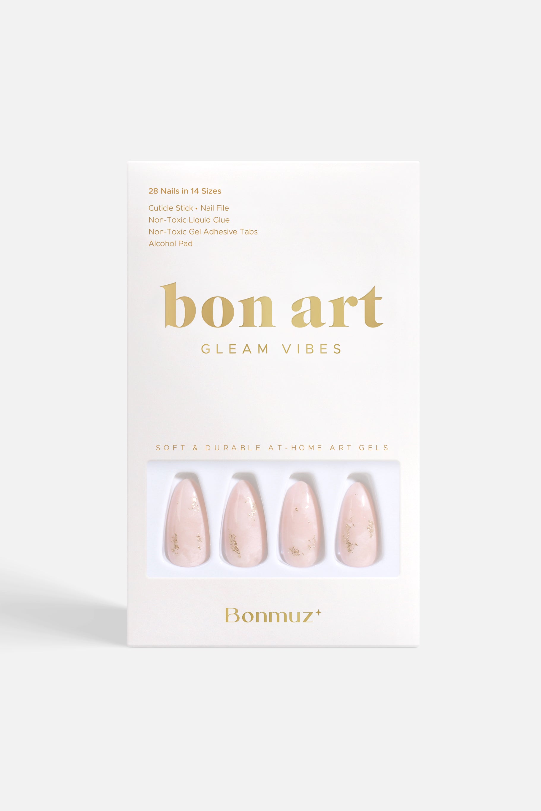 Hushed Shimmer | Soft & Durable Press-On Nails-0