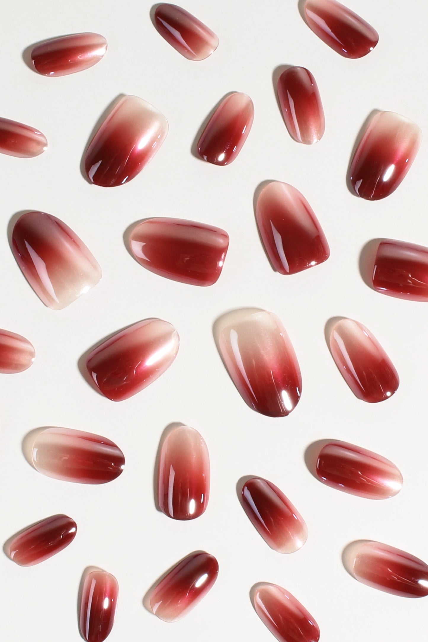 Wine Frost | Soft & Durable Press-On Nails-3