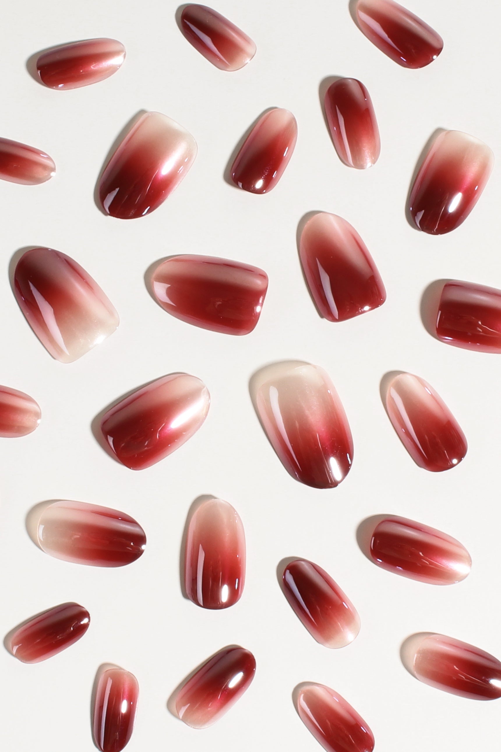 Wine Frost | Soft & Durable Press-On Nails-3