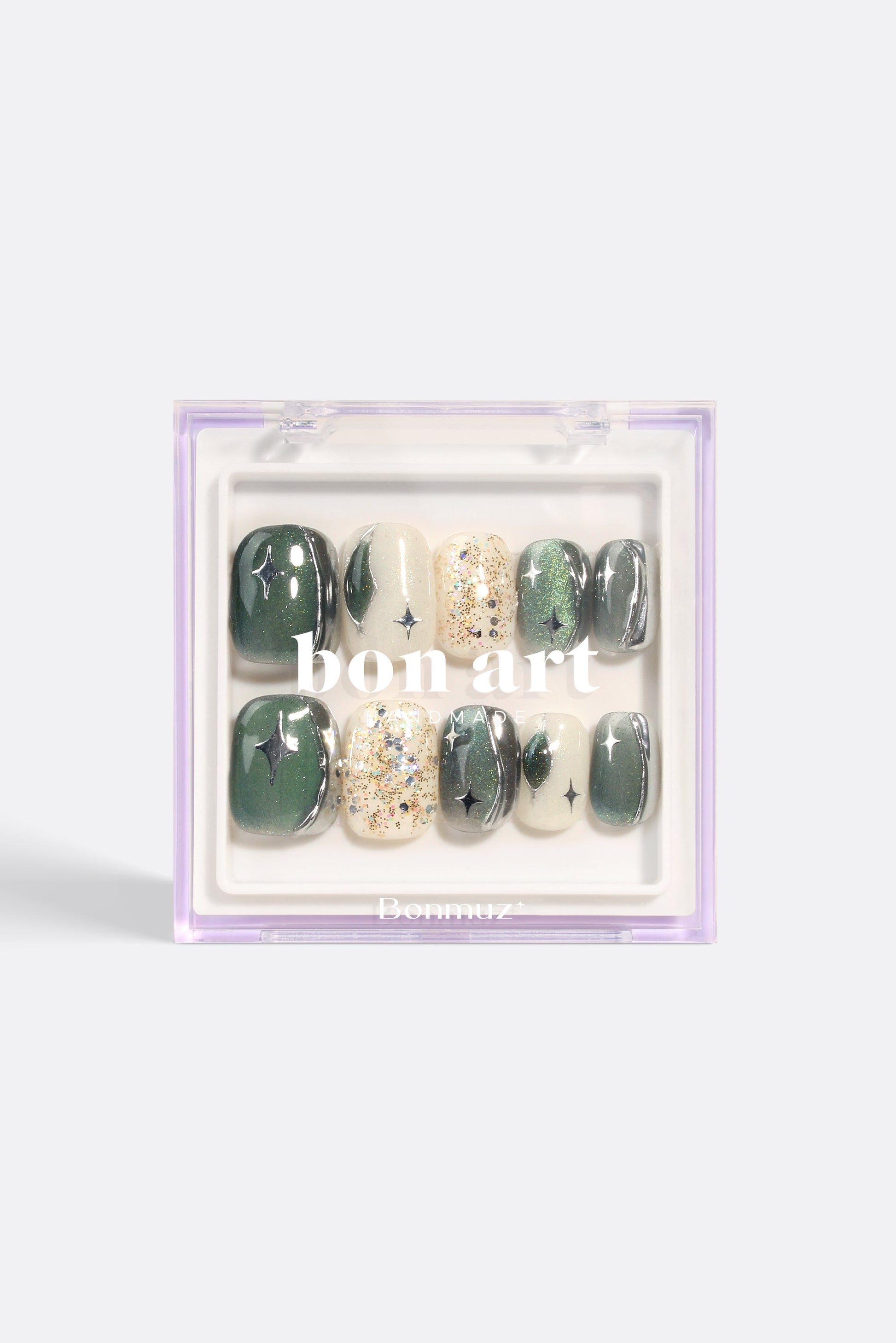 Woodland Glitter Gala | Pro Handmade Gel Nails-0