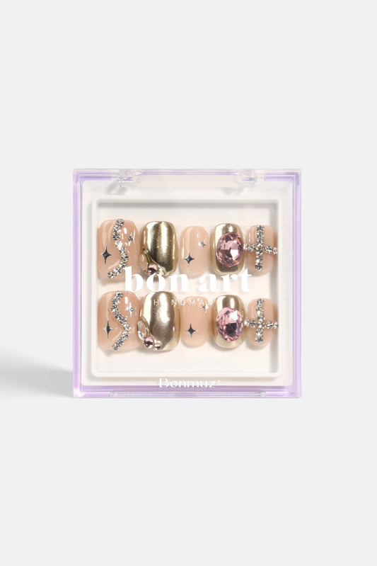 Baroness's Bloom | Pro Handmade Gel Nails-0