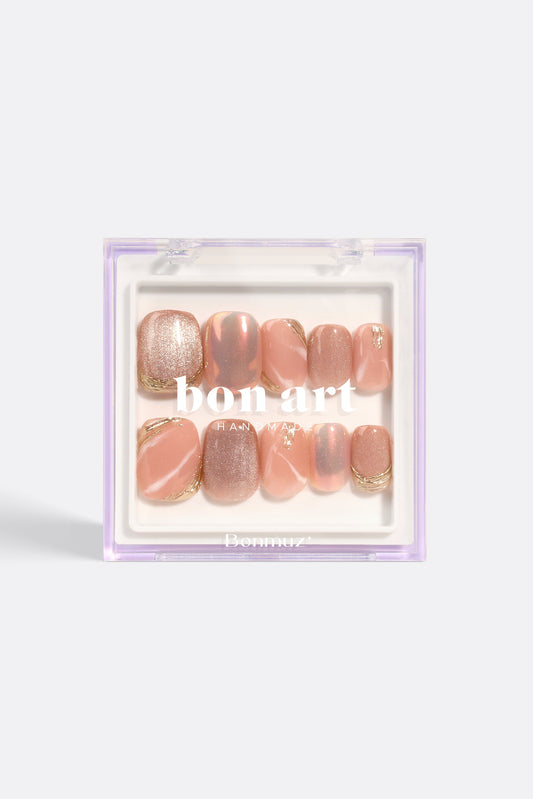 Rose Gold Rush | Pro Handmade Gel Nails-0