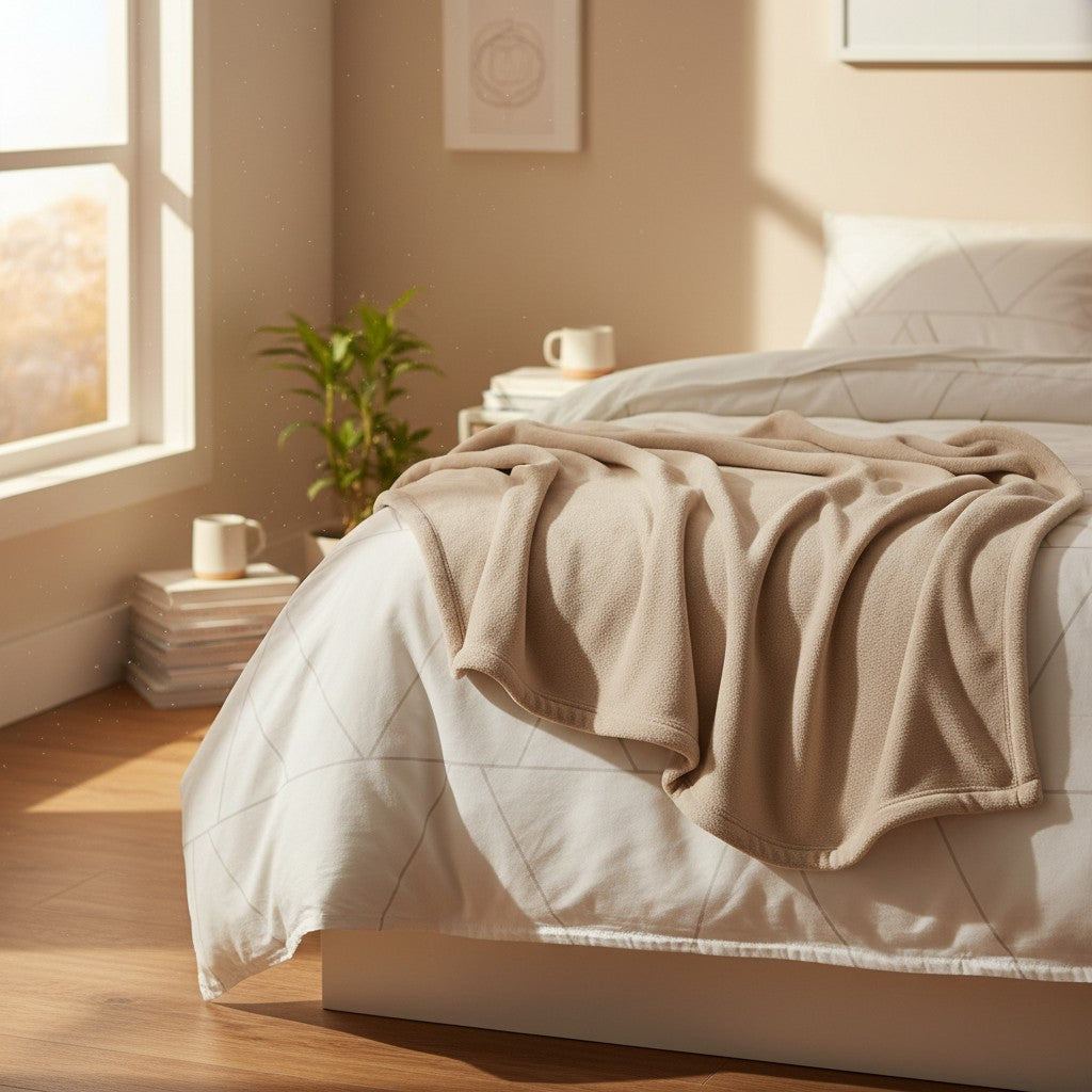 BHM Collection Light Weight Fleece Blankets-6