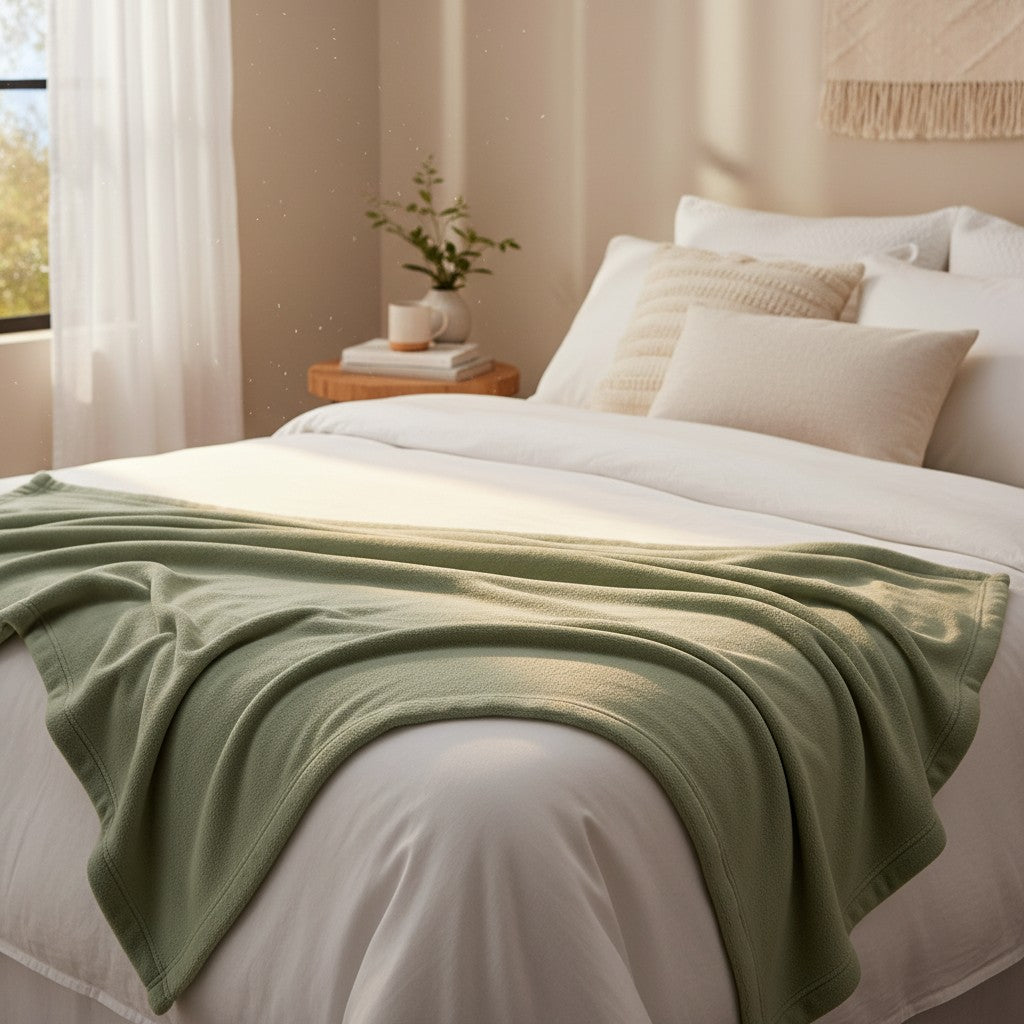 BHM Collection Light Weight Fleece Blankets-8