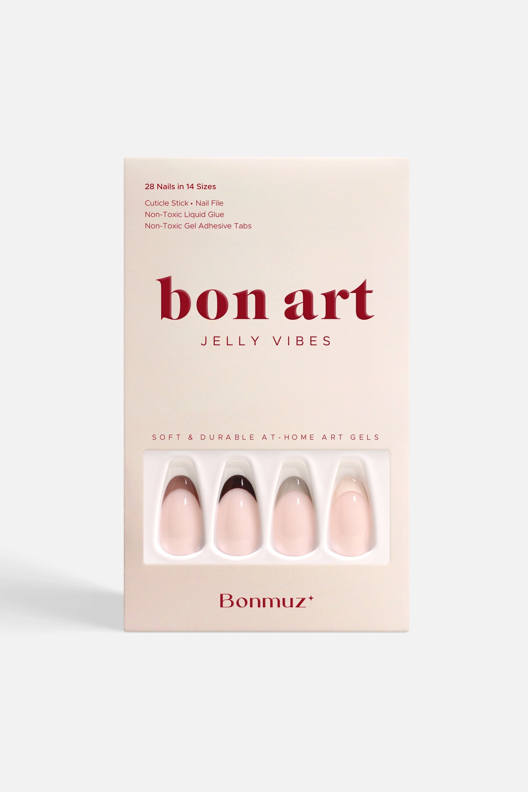 Falling for French | Soft & Durable Press-On Nails-0