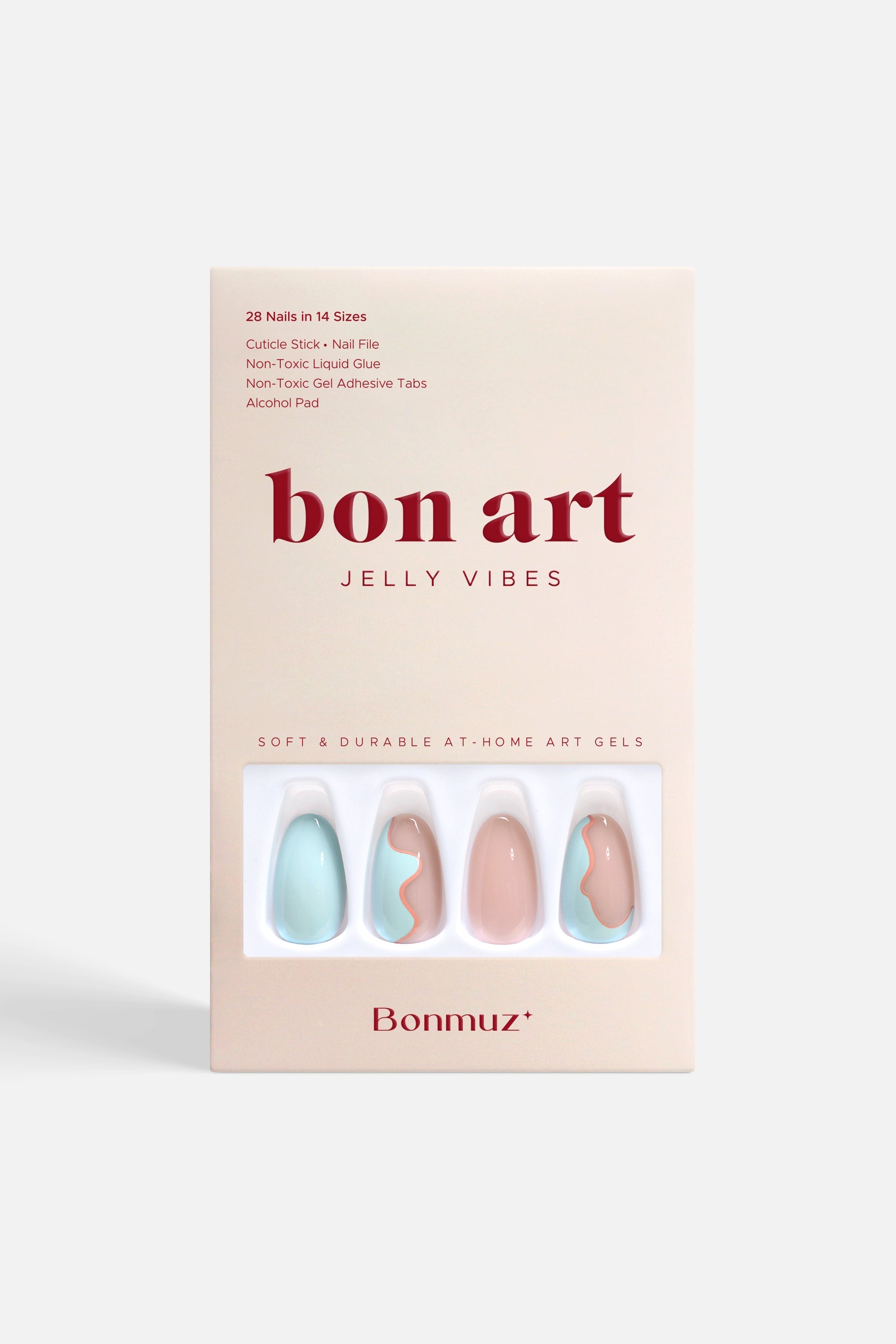 Seabed Blossom | Soft & Durable Press-On Nails-0