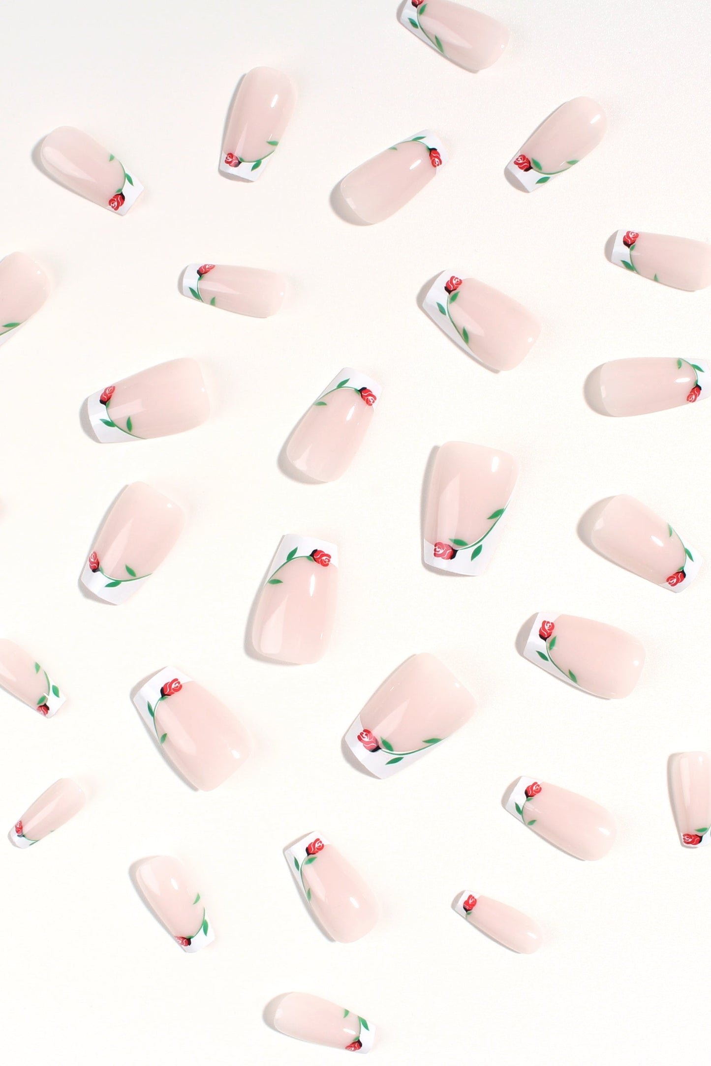 Rose Coronet | Soft & Durable Press-On Nails-2