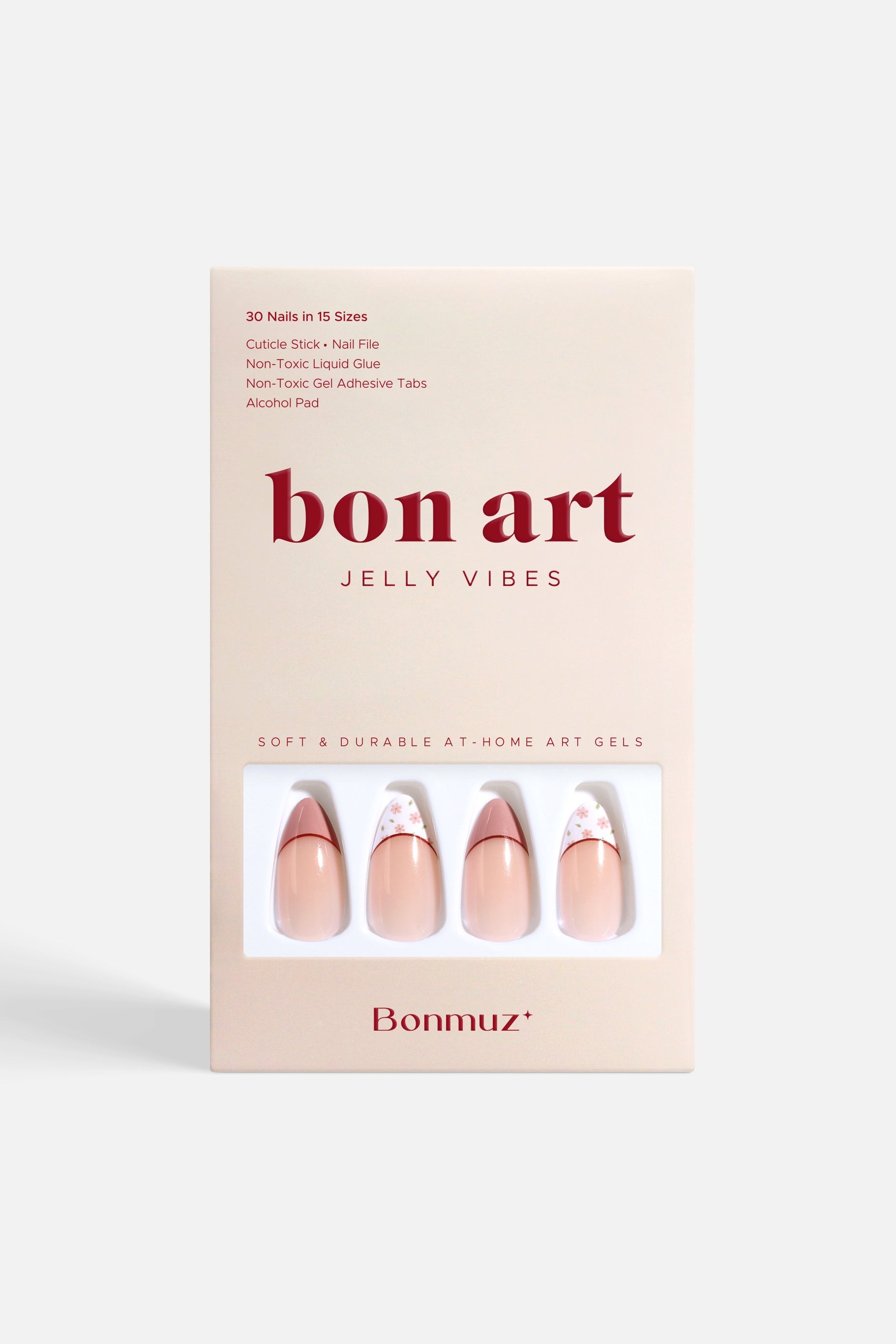 Mulberry Bloom | Soft & Durable Press-On Nails-0
