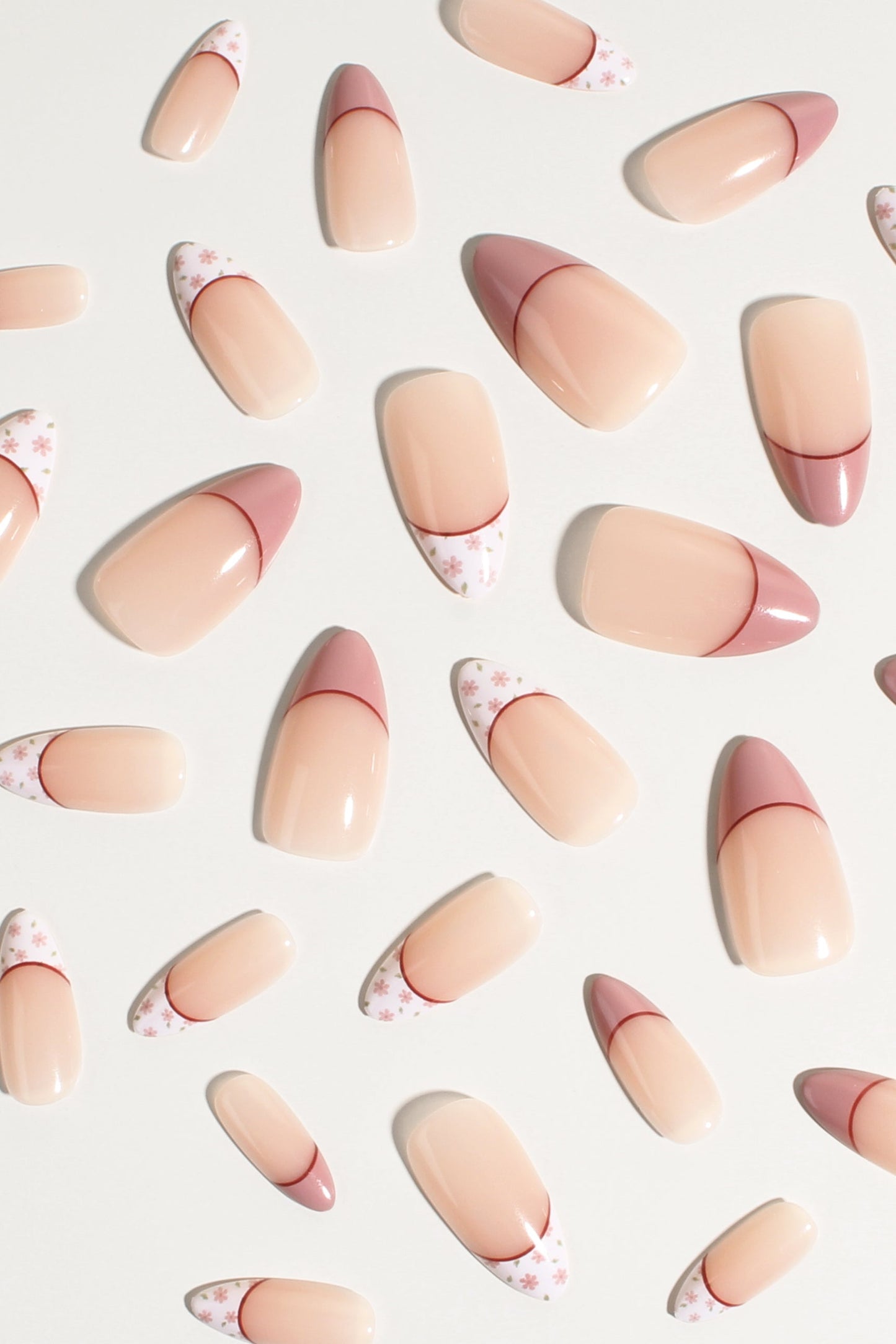 Mulberry Bloom | Soft & Durable Press-On Nails-2