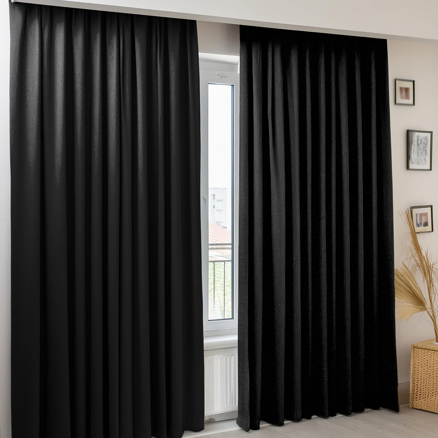 Blackout Black Curtain-3