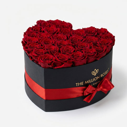 Heart Black Box | Red Roses