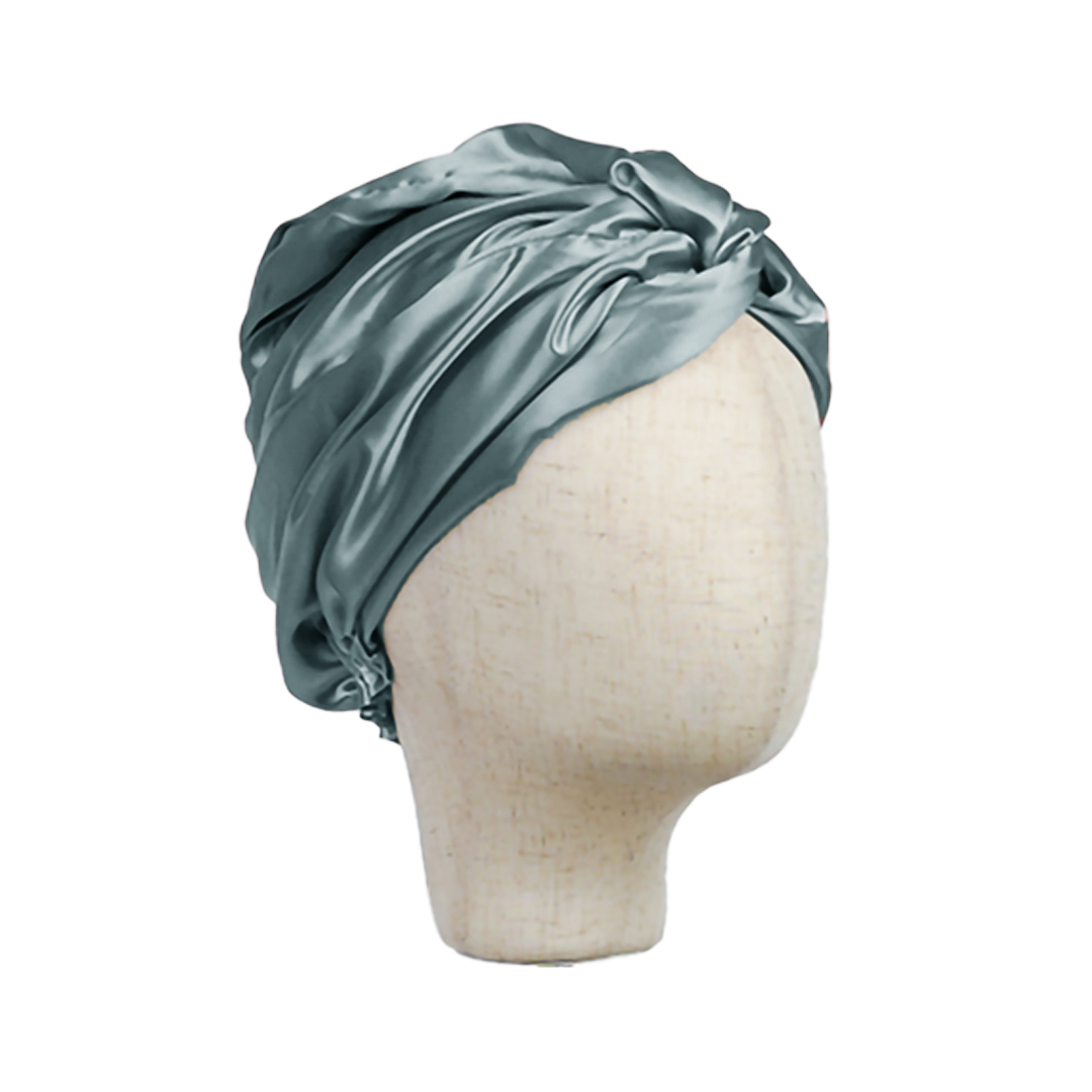 Double Sided Silk Bonnet with Adjustable Band-10